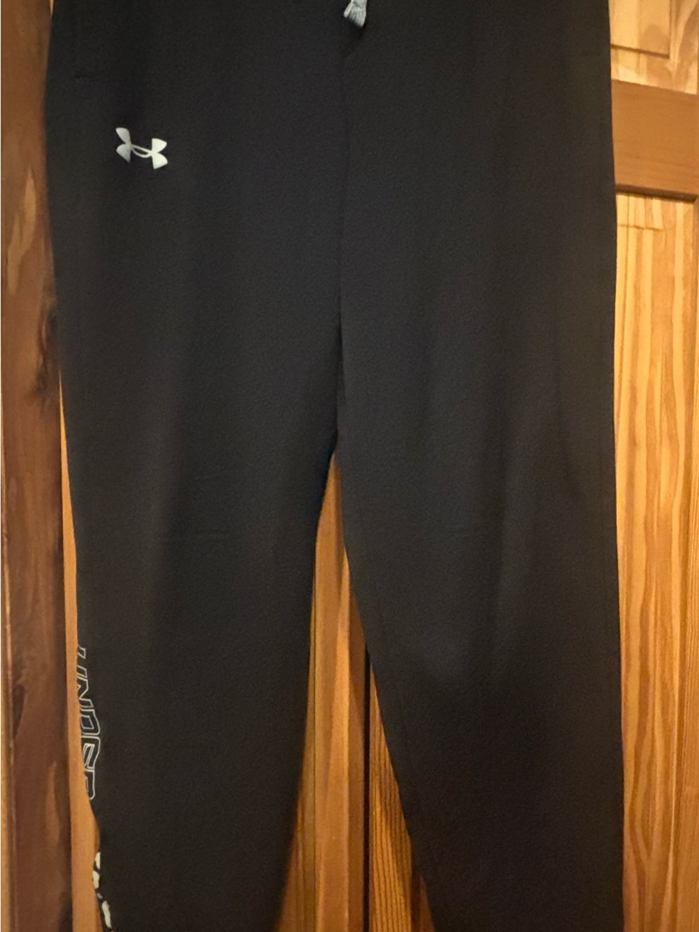 Under Armour Black Men's Athletic Joggers with Logo